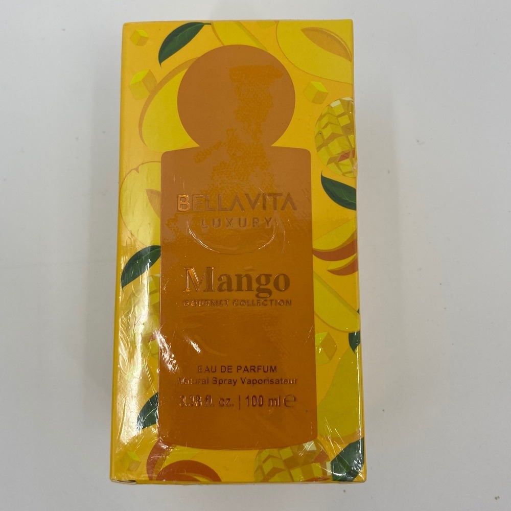 Bella Vita Luxury Mango Gourmet Collection Eau De Parfum 100ml 3.38oz New Sealed